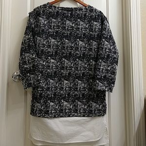 Banana republic tweed tunic dress